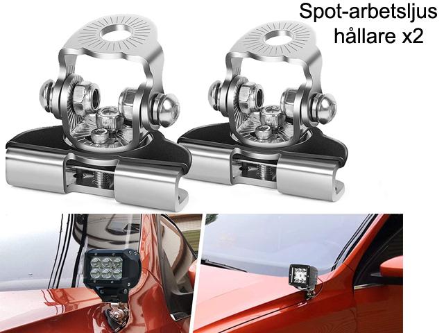 Extraljushållare för ledramp extraljus