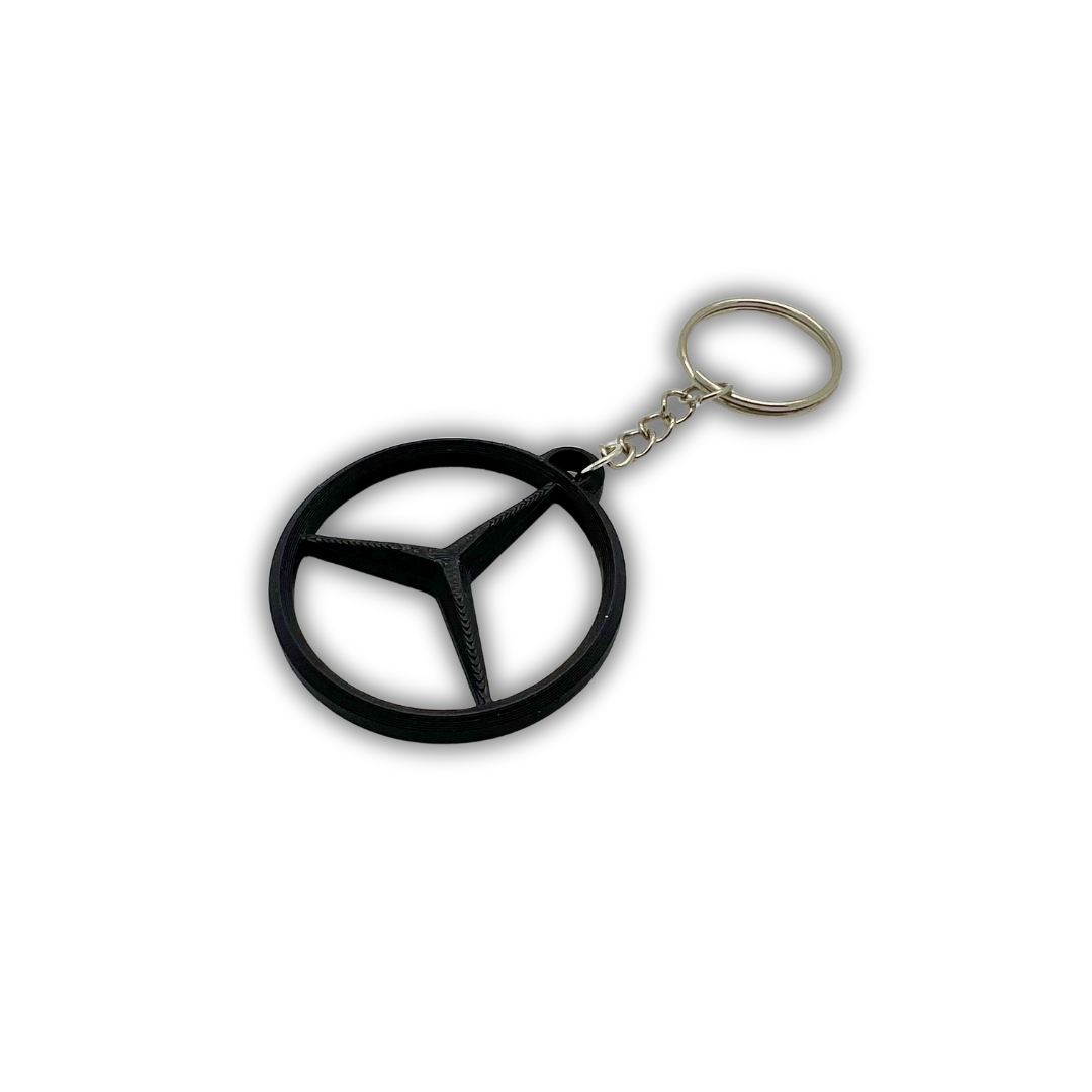 Nøkkelring emblem 45 mm tilbehør til Mercedes Benz