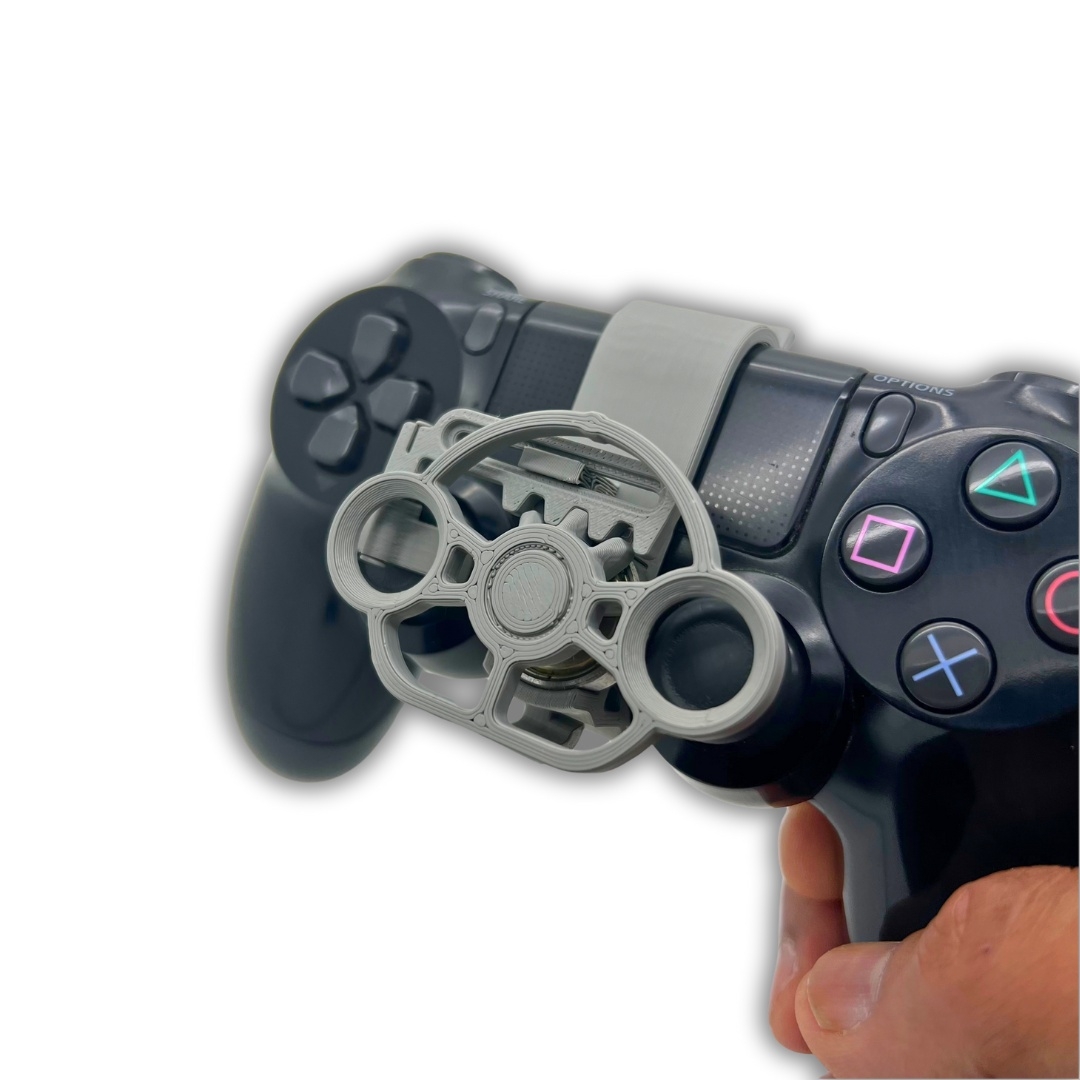 Mini gaming hjulstyringsfeste for PS4 Controller