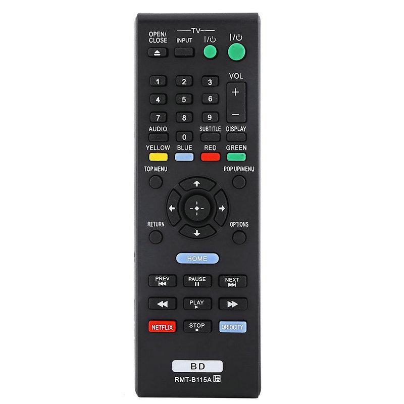 Universal fjärrkontroll RMT-B115A för Sony blue-ray-spelare