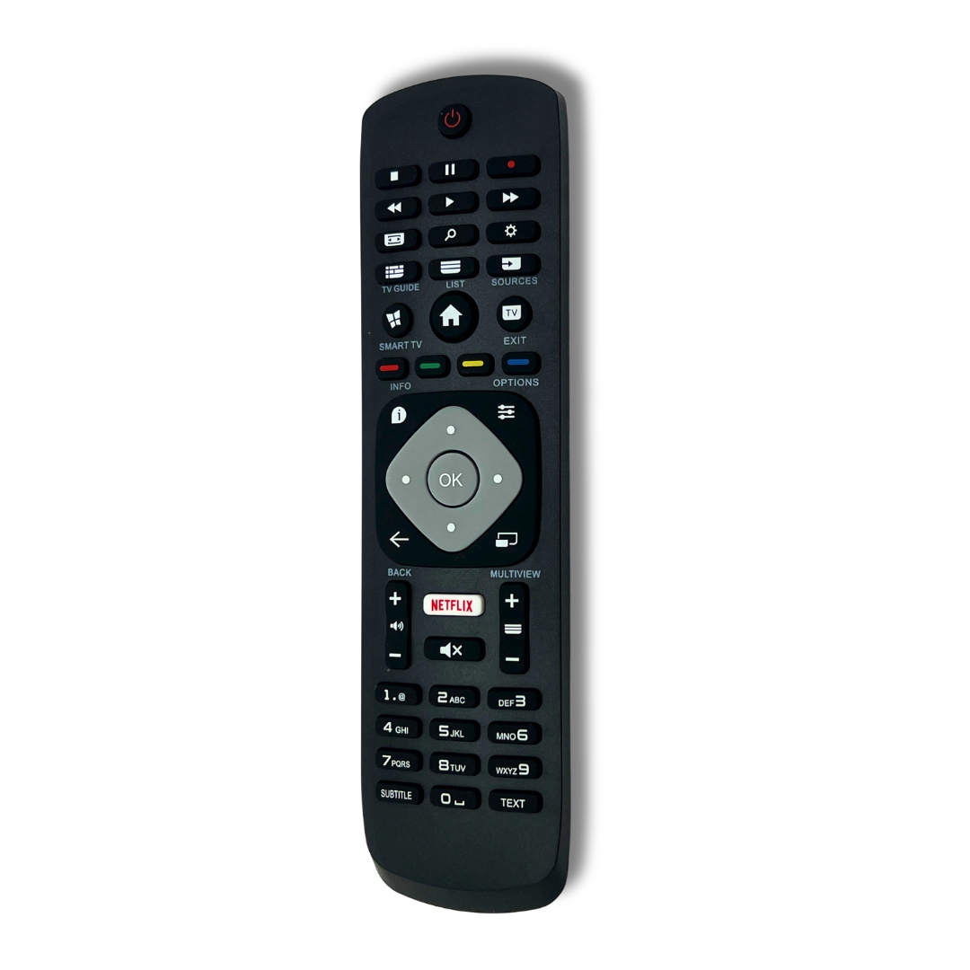 Universal smart TV-fjärrkontroll med Netflix för Philips