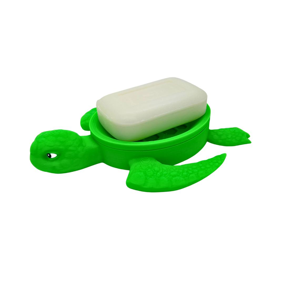 Turtle Soap holder for Kids soap saver vaskbar