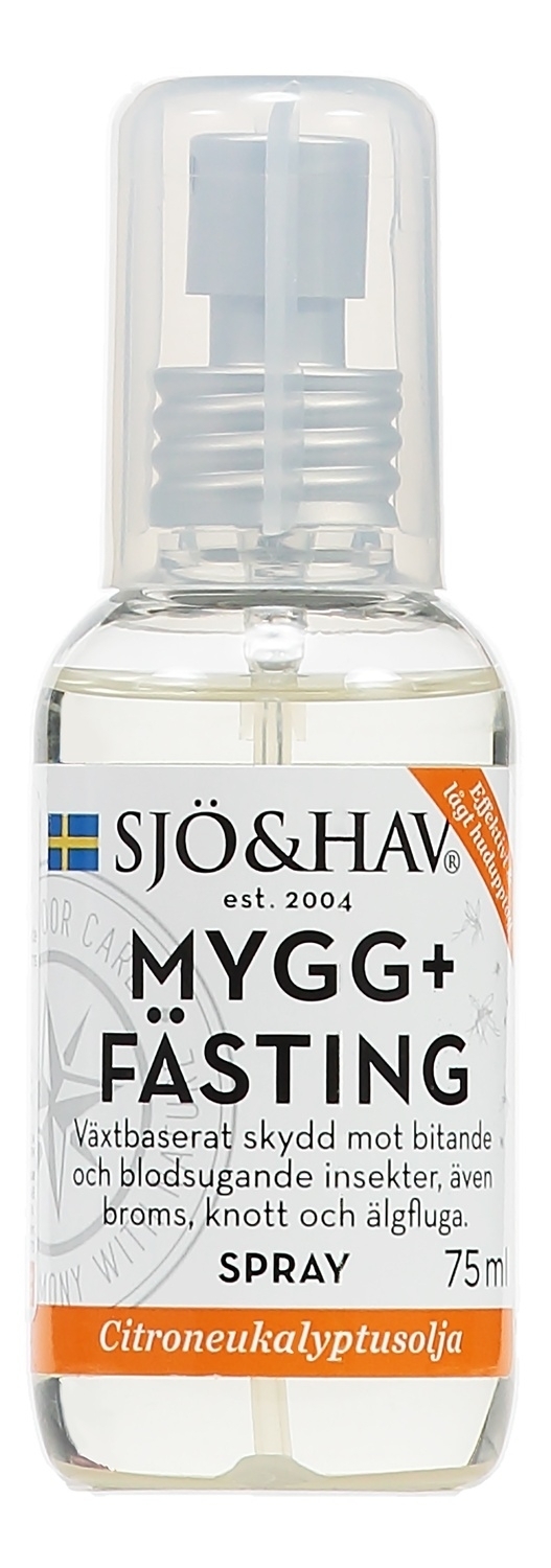 SJÖ & HAV MYGG + FÄSTING SPRAY 75 ML, Sjö och hav myggmedel spray