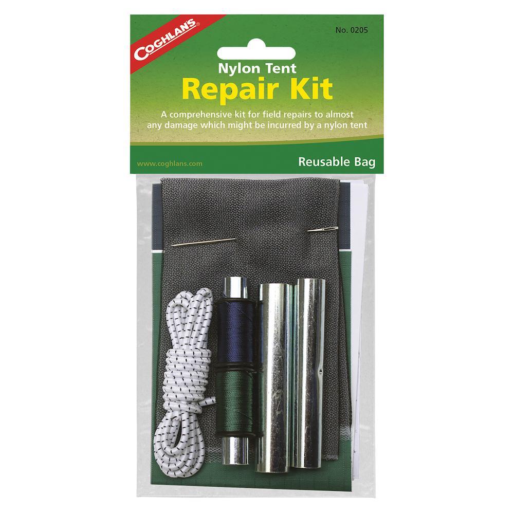 lagningskit tält, COCOGHLANS NYLON TENT REPAIR KIT CG0205