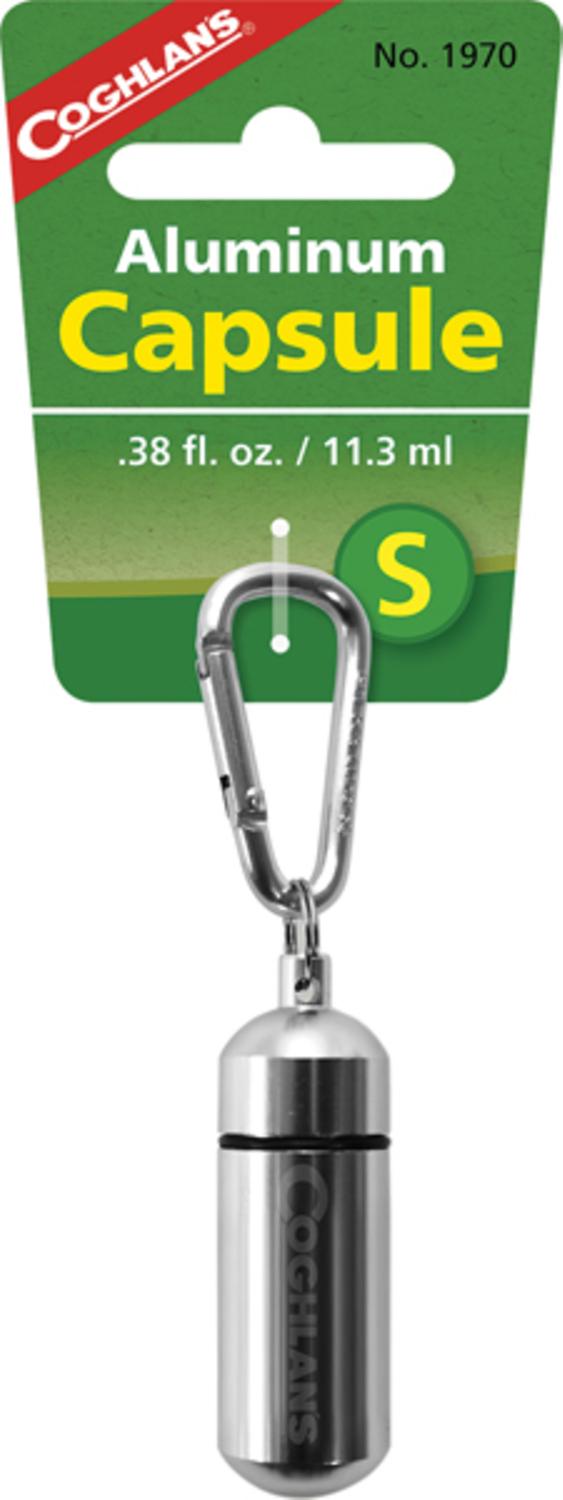 Silver/Grön Coghlans Aluminium Capsule Small Cg1970, Vattentät Aluminiumkapsel