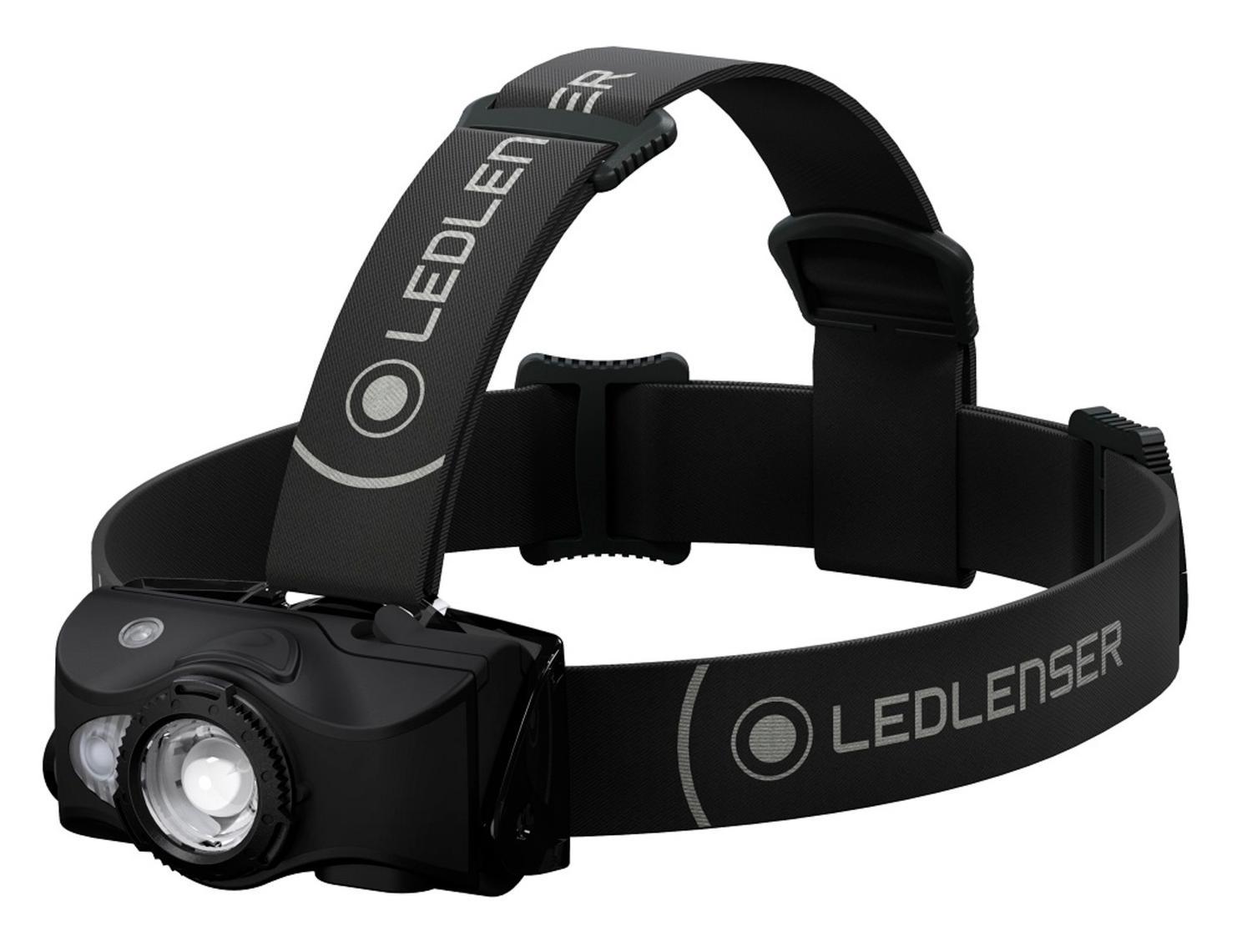 LED LENSER MH8 HEADLAMP RECHARGEABLE, uppladdningsbar pannlampa 600 lm