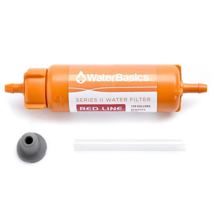 AQUAMIRA WATERBASICS WATER FILTER RED LINE, vattenfilter sugrör