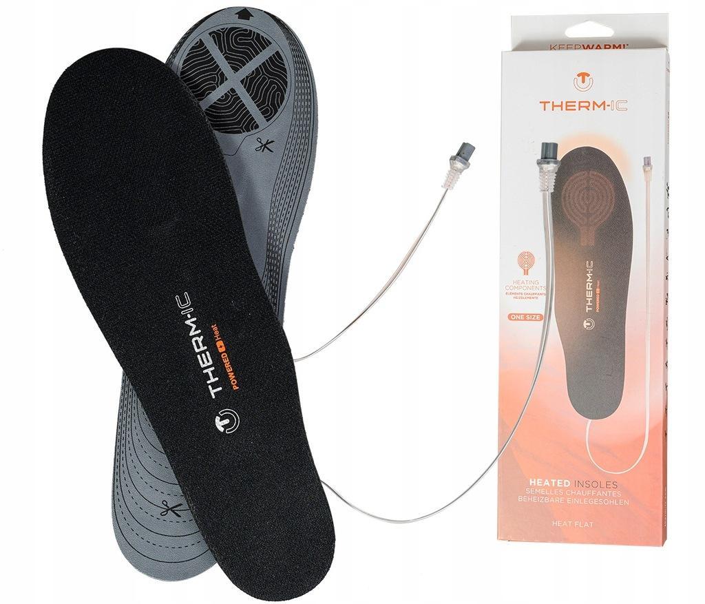 THERMIC HEAT FLAT INSOLES, tunna pjäxsulor för batteriuppvärmning