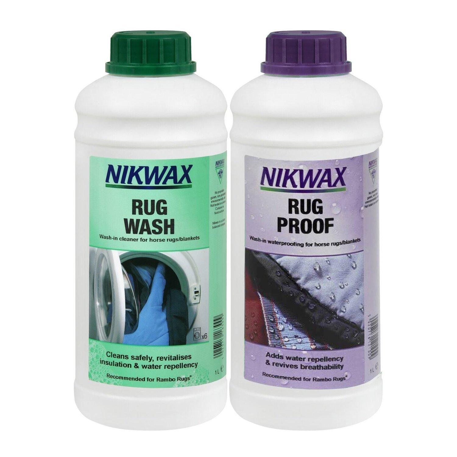 NIKWAX RUG WASH 1L + NIKWAX RUG PROOF 1L