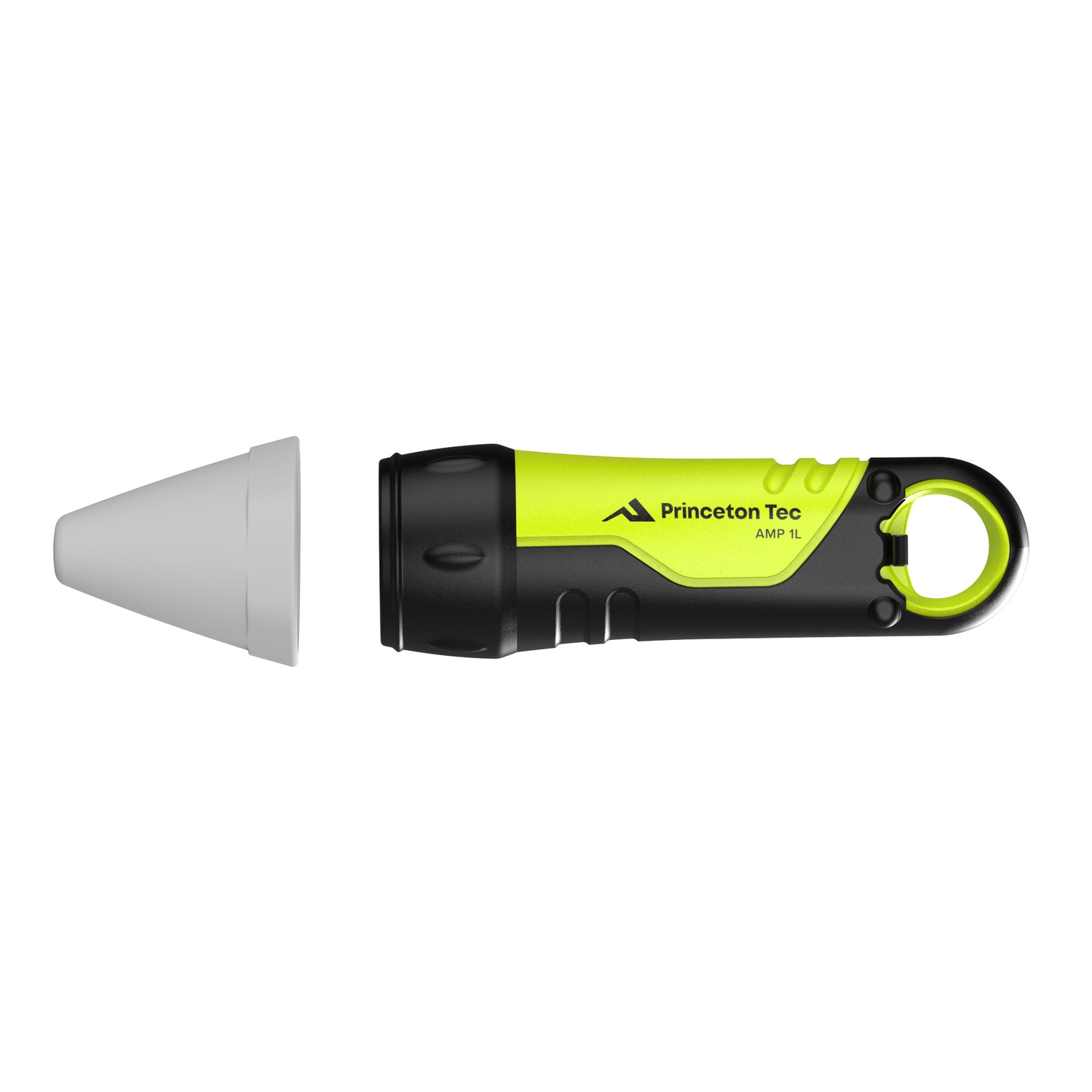PRINCETON TEC AMP 1L FLASHLIGHT IPX8 NEON, dyklampa, säkerhetslampa vattensport