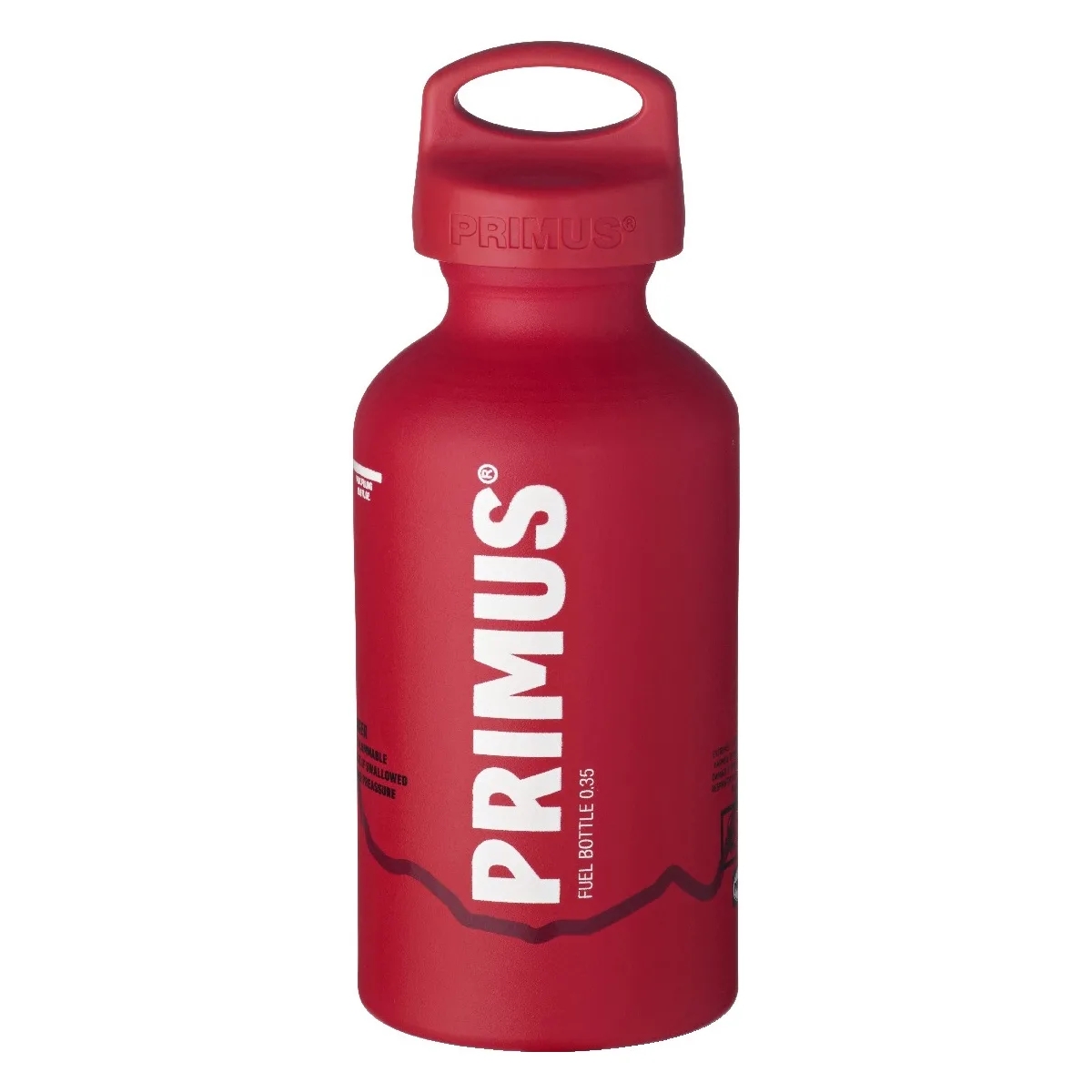 PRIMUS FUEL BOTTLE RED 0.35L, Primus bränsleflaska barnsäker kork 0.35L