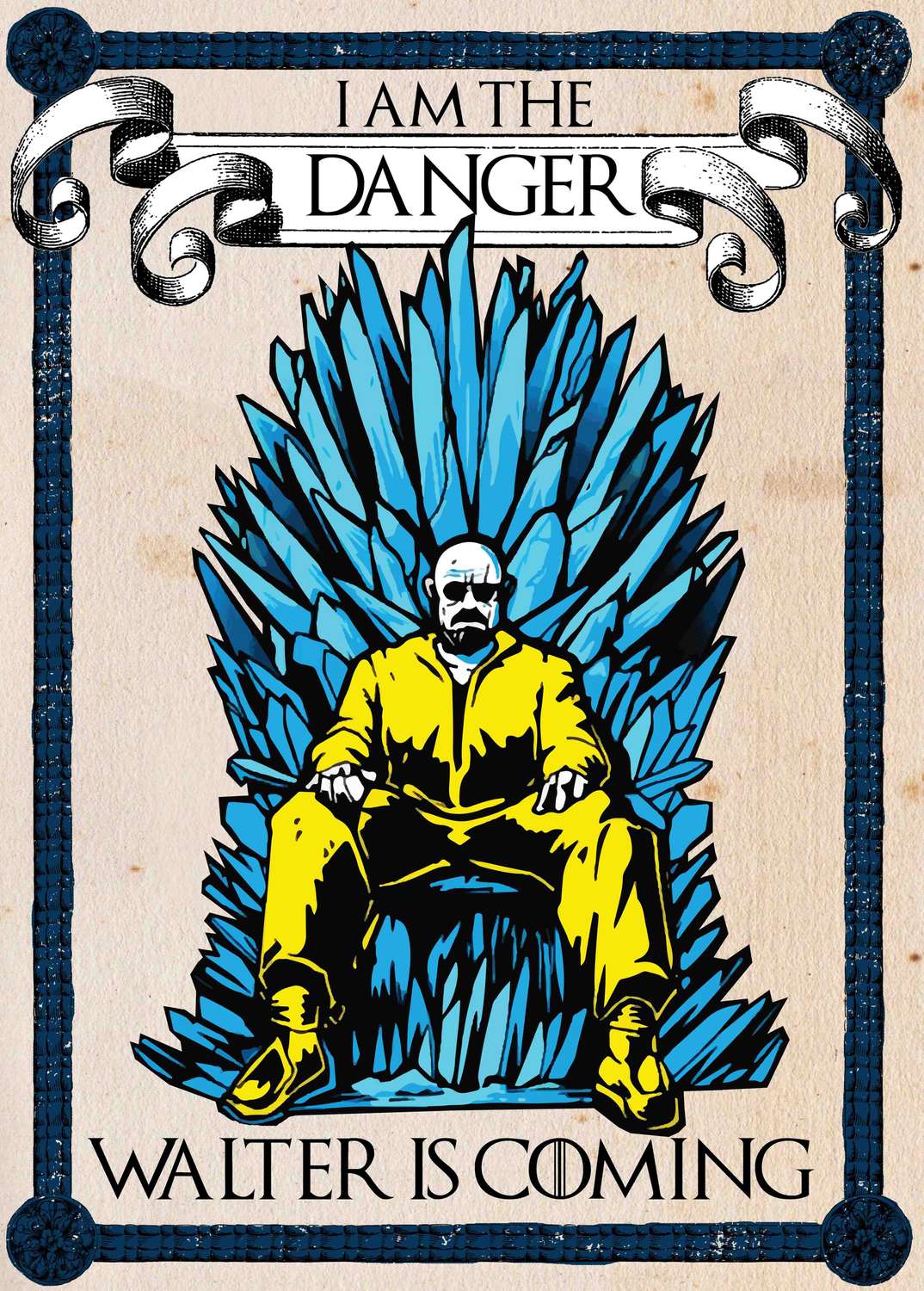 A3 Print - I am the danger - Walter is coming