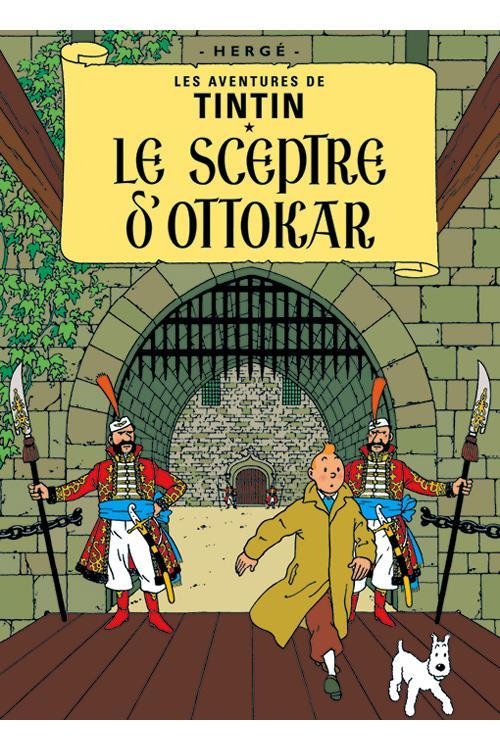 Poster - Tintin Le Sceptre d'Ottokar - Kung Ottokars spira