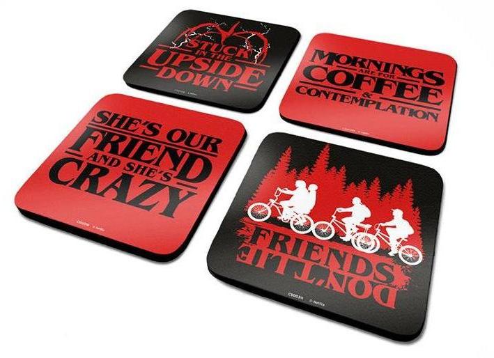 Underlägg - Stranger Things - Coaster set