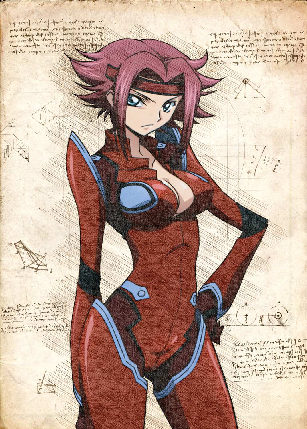 A3 Print - Code Geass - Kallen
