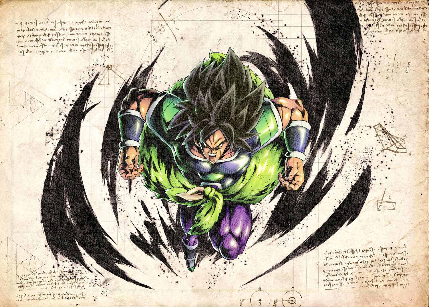 A3 Print - Dragon Ball Z - DBZ 5
