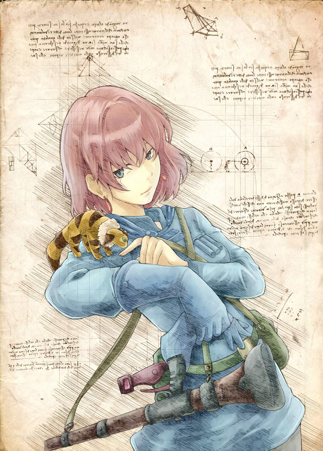 A3 Print - Myazaki - Ghibli 9 Nausicaa