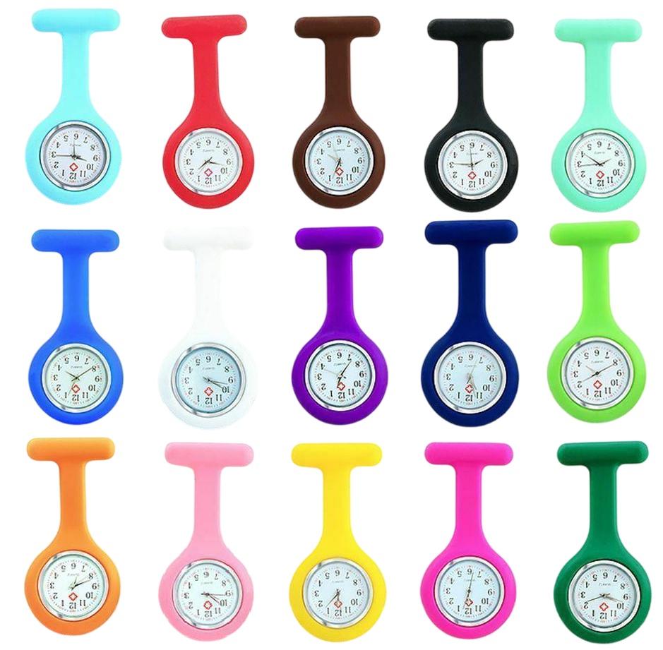 Sjuksköterskeklocka Vårdklocka Vård-ur . 15 Olika färger