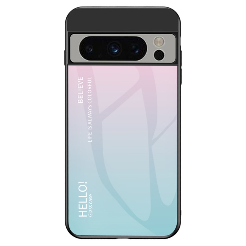 SKALO Google Pixel 8 Pro Gradient Härdat Glas TPU-skal