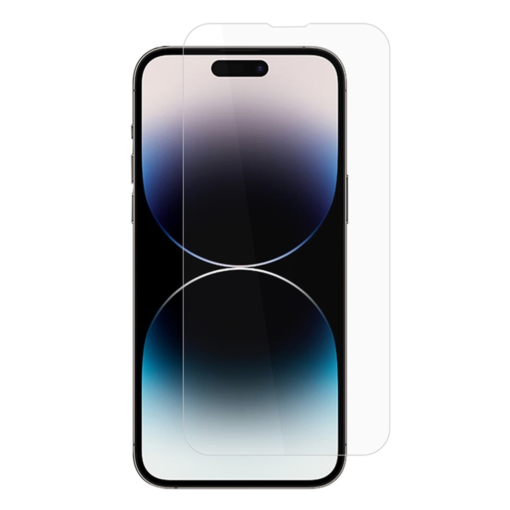 2-PACK SKALO iPhone 15 Pro Skärmskydd i Härdat glas