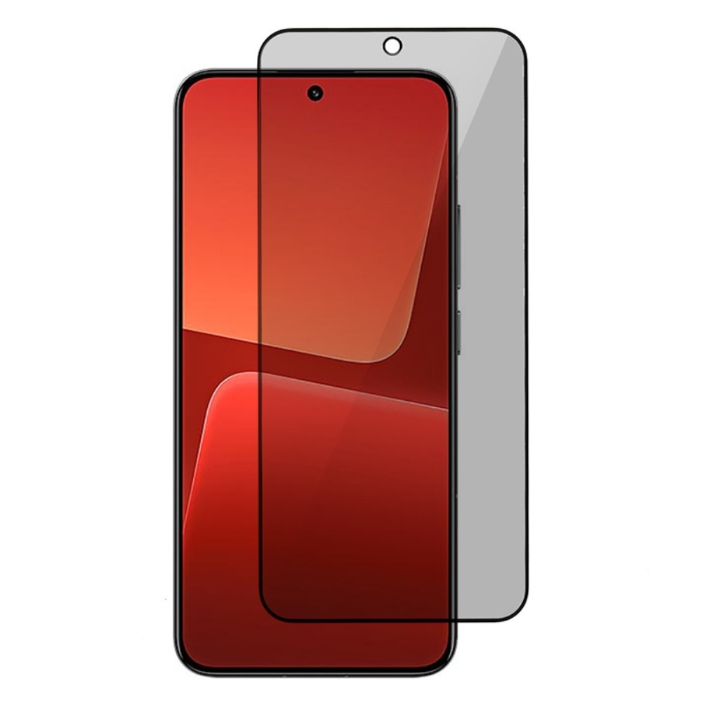 2-PACK SKALO Xiaomi 13T/13T Pro Privacy Skärmskydd Härdat Glas
