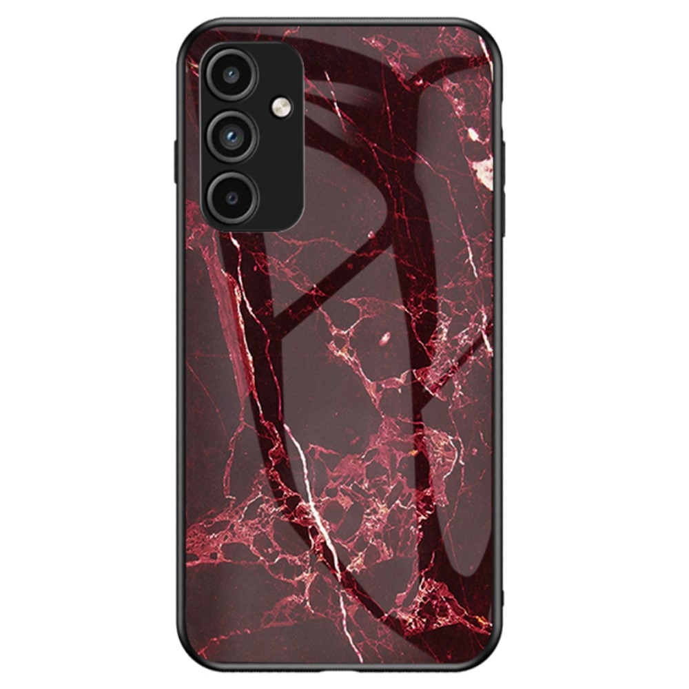 SKALO Samsung A15 Marmor Härdat Glas TPU-skal - Motiv 1