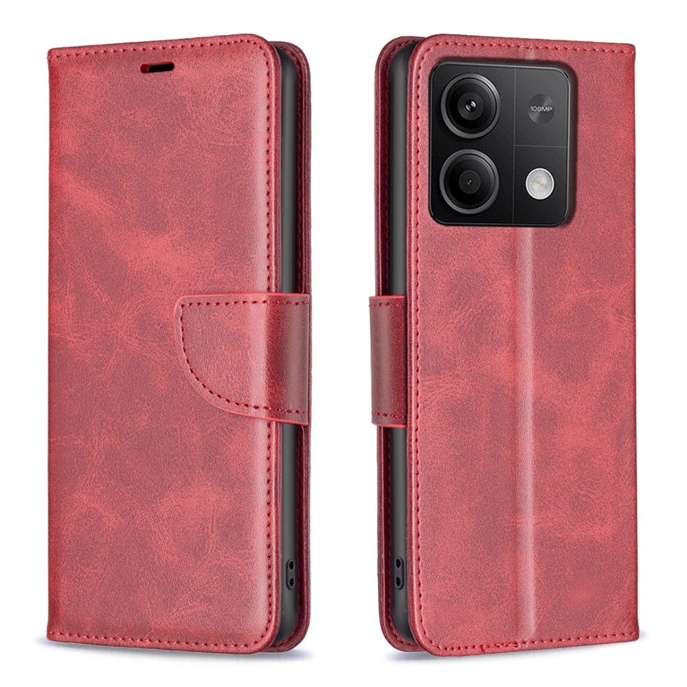 SKALO Xiaomi Redmi Note 13 Plånboksfodral i PU-Läder