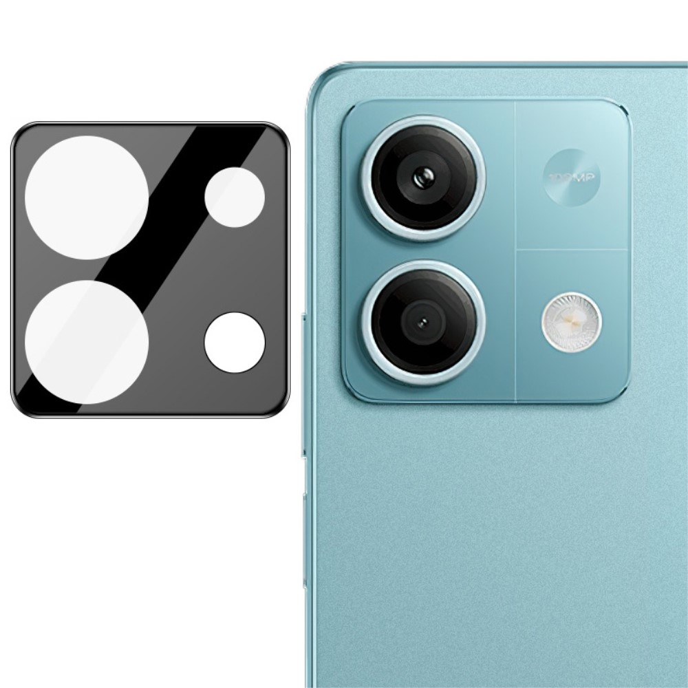 SKALO Xiaomi Redmi Note 13 3D Linsskydd/Kameraskydd Härdat Glas