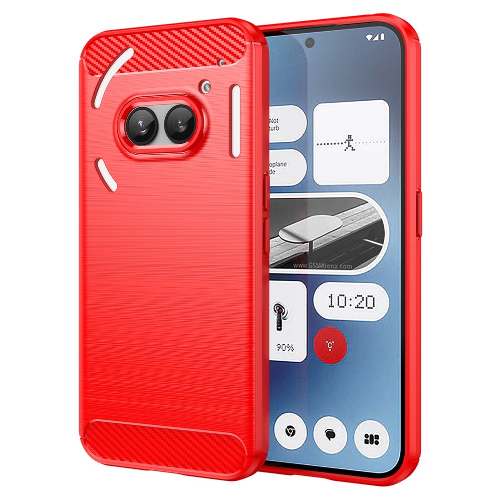 SKALO Nothing Phone (2a) Armor Carbon Stöttåligt TPU-skal