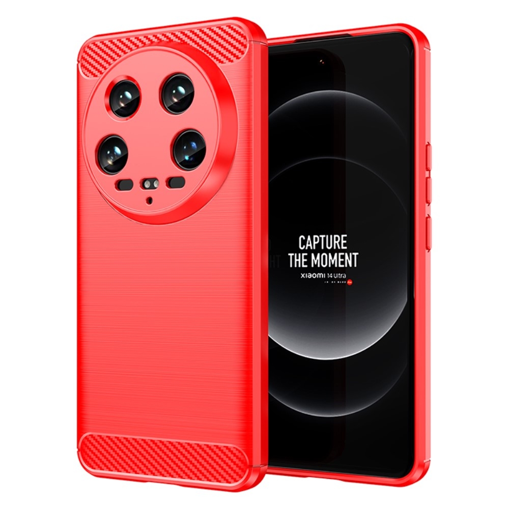 SKALO Xiaomi 14 Ultra Armor Carbon Stöttåligt TPU-skal