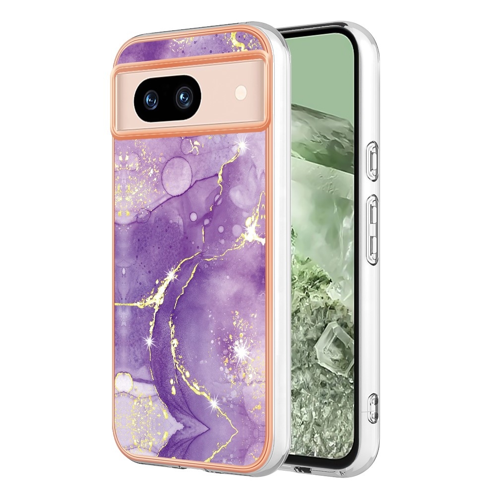 SKALO Google Pixel 8a Marmor TPU-skal - Motiv 4
