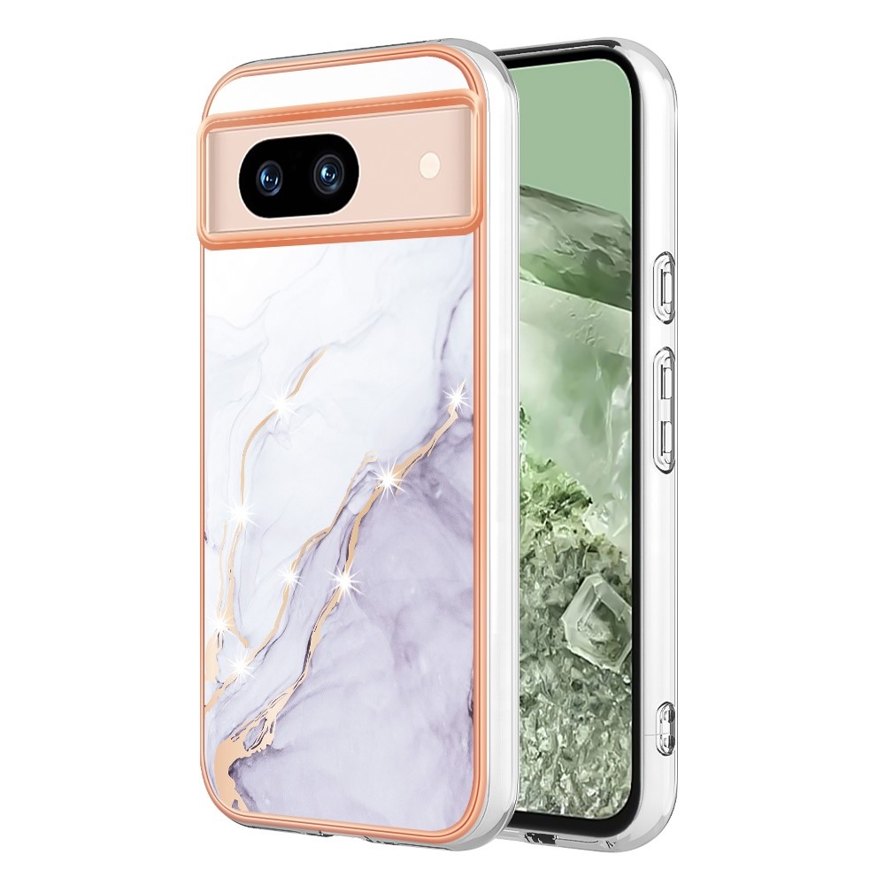 SKALO Google Pixel 8a Marmor TPU-skal - Motiv 2