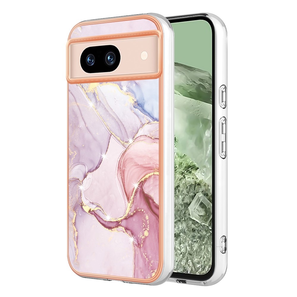 SKALO Google Pixel 8a Marmor TPU-skal - Motiv 3