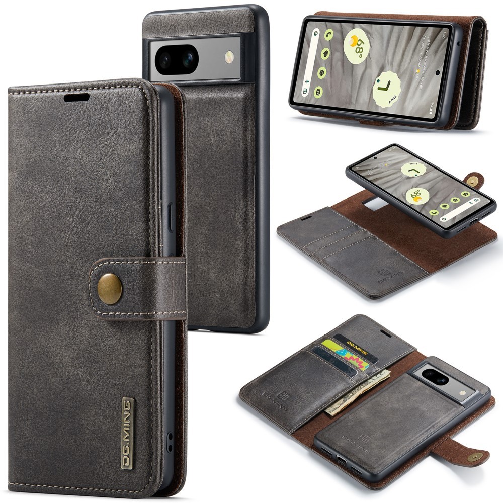 DG MING Google Pixel 8a 2-i-1 Magnet Plånboksfodral