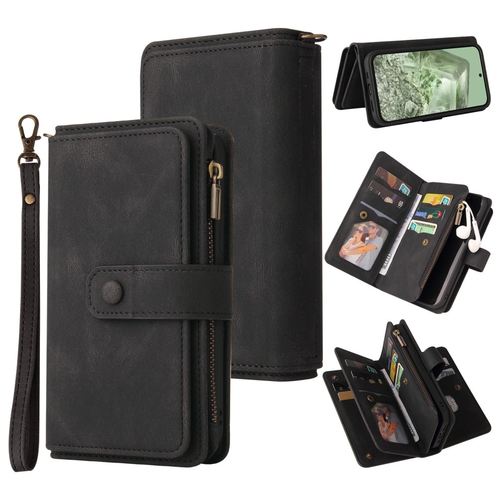 SKALO Google Pixel 8a Big Wallet 17-FACK Plånboksfodral