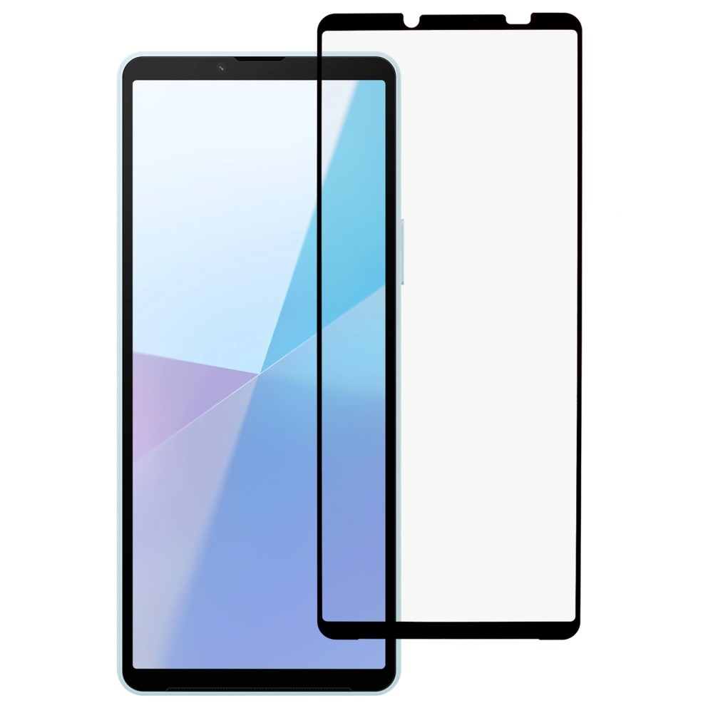 2-PACK SKALO Sony Xperia 10 VI Heltäckande Skärmskydd Härdat Glas