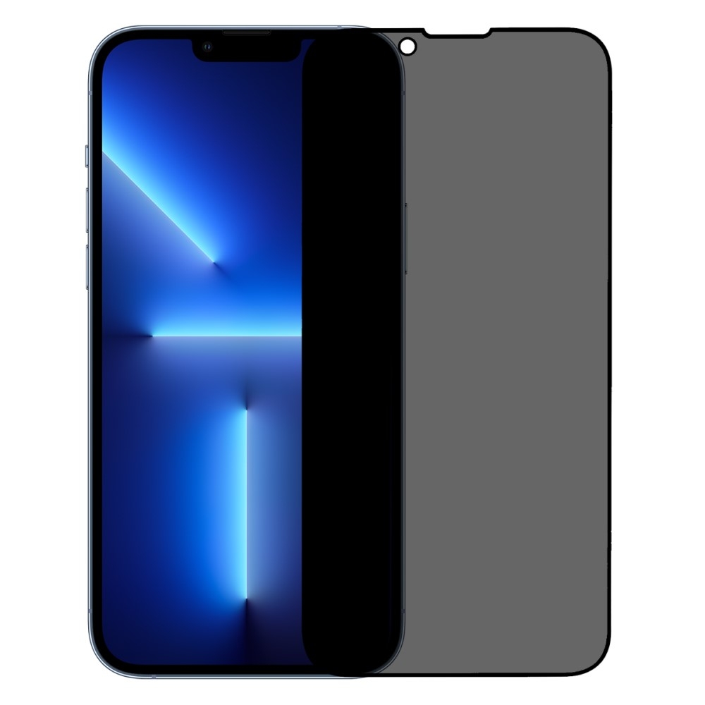 SKALO iPhone 13 Pro Privacy Skärmskydd Härdat Glas - Svart