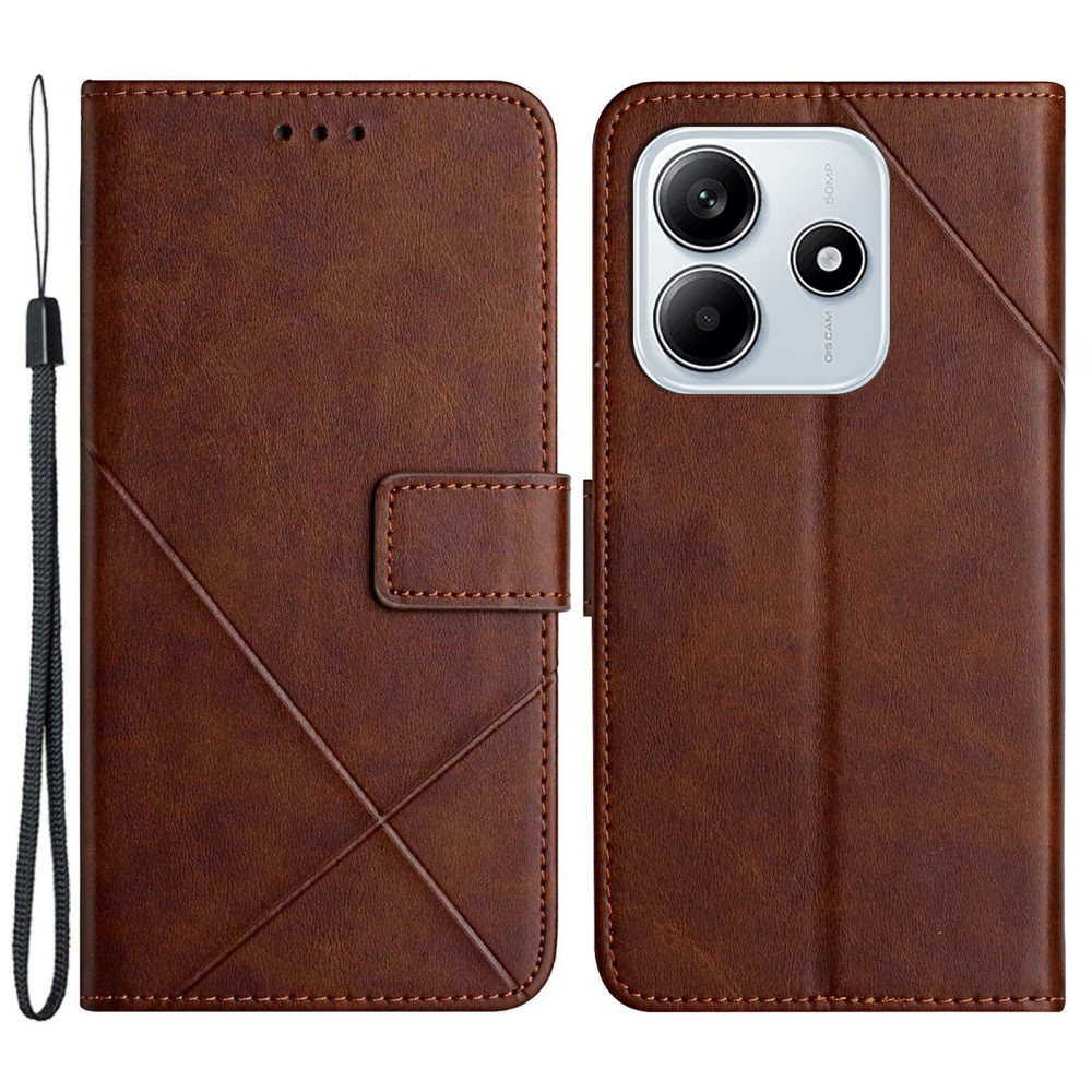 SKALO Xiaomi Redmi Note 14 5G PU-Läder Plånboksfodral