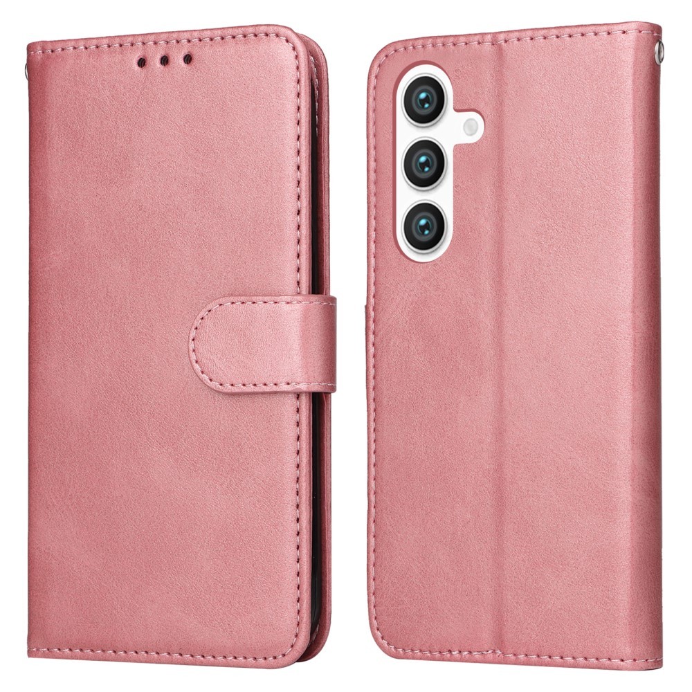 SKALO Samsung S25 PU-läder Plånboksfodral