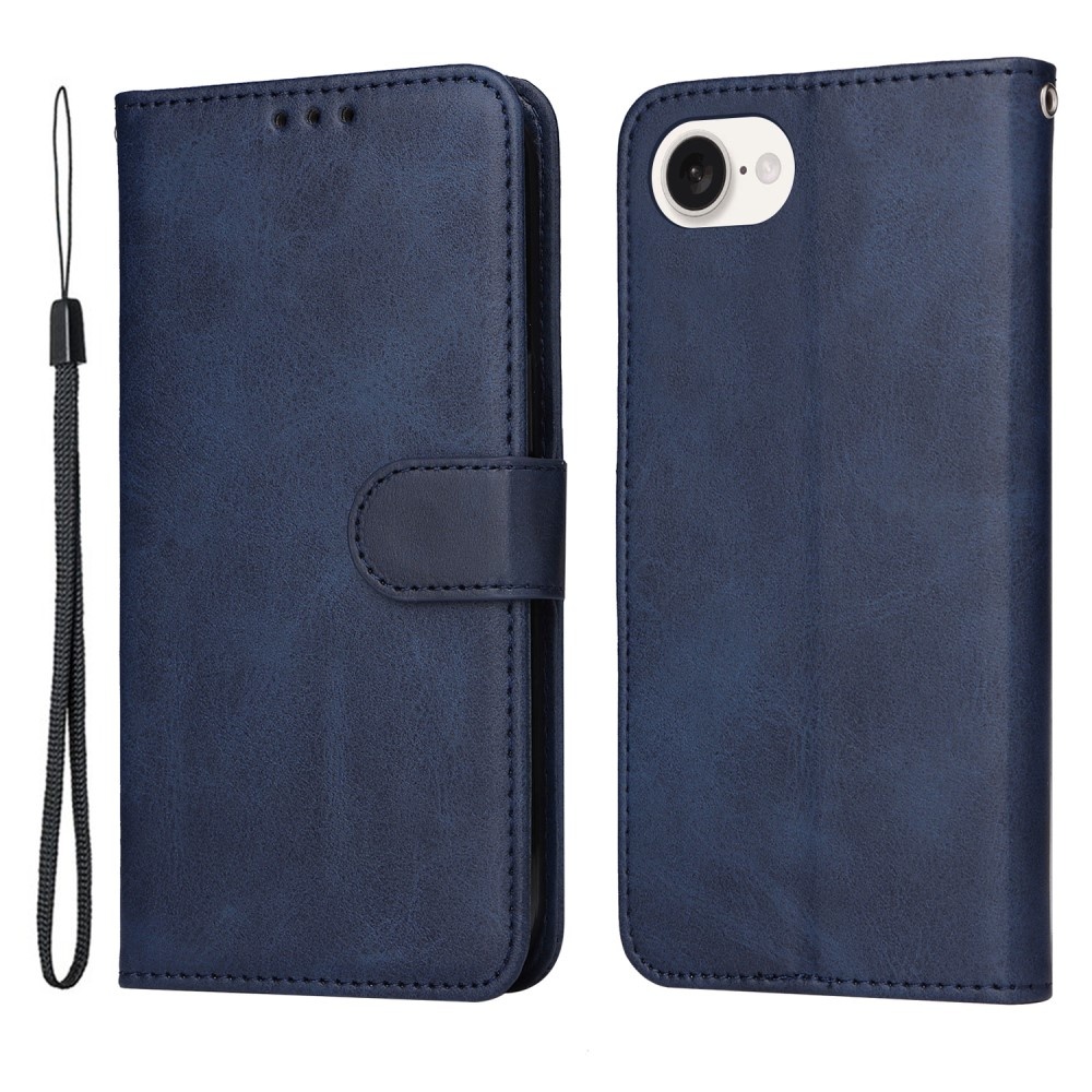 SKALO iPhone 16e PU-läder Plånboksfodral