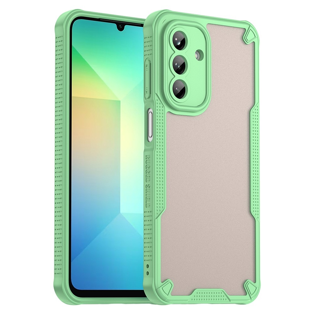 SKALO Samsung A26 5G Armor Hybrid Frosted Skal - Grön