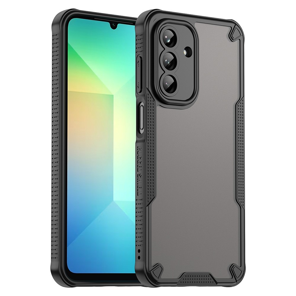 SKALO Samsung A26 5G Armor Hybrid Frosted Skal - Svart