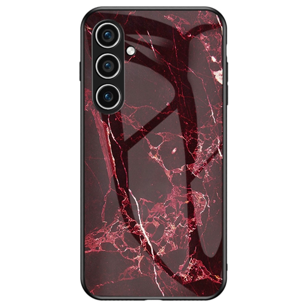 SKALO Samsung A36 5G Marmor Härdat Glas TPU Skal - Motiv 4