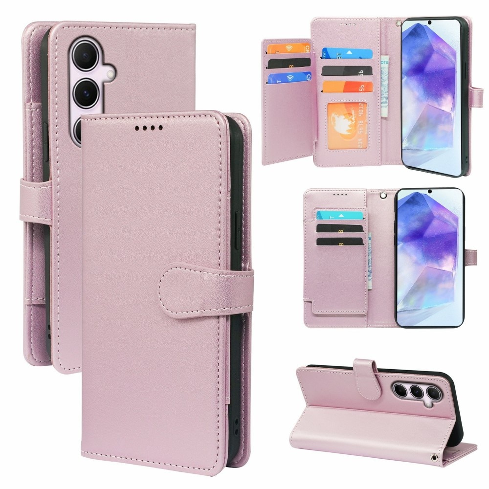 SKALO Samsung A36 5G 9-FACK Plånboksfodral - Roséguld