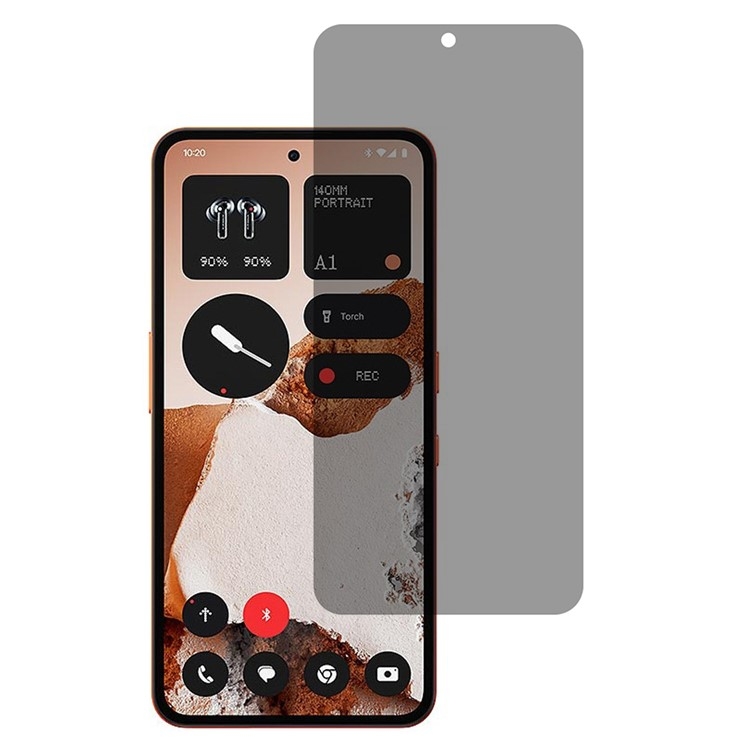 2-PACK SKALO Nothing CMF Phone 2 Pro Privacy Skärmskydd Härdat Glas - Svart