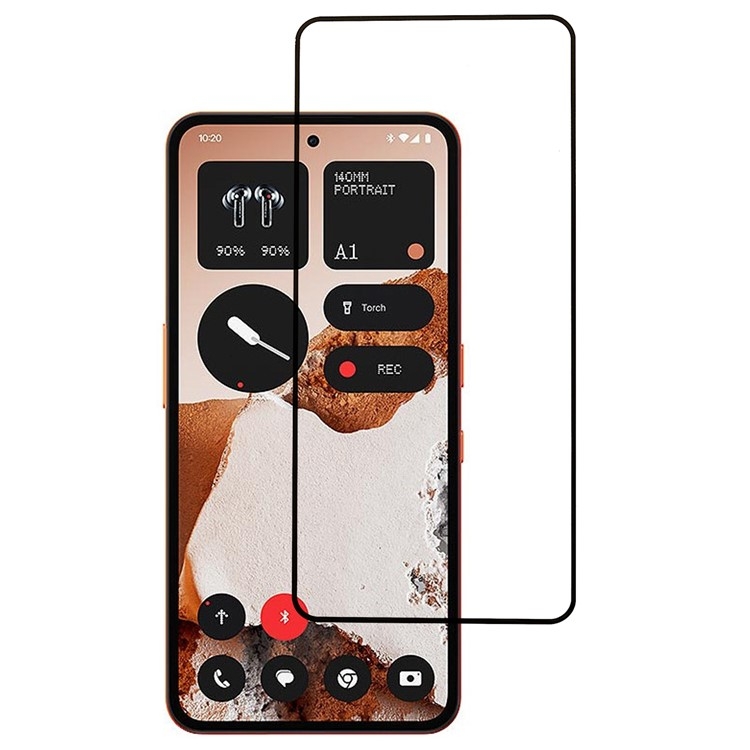2-PACK SKALO Nothing CMF Phone 2 Pro Heltäckande Skärmskydd Härdat Glas - Svart