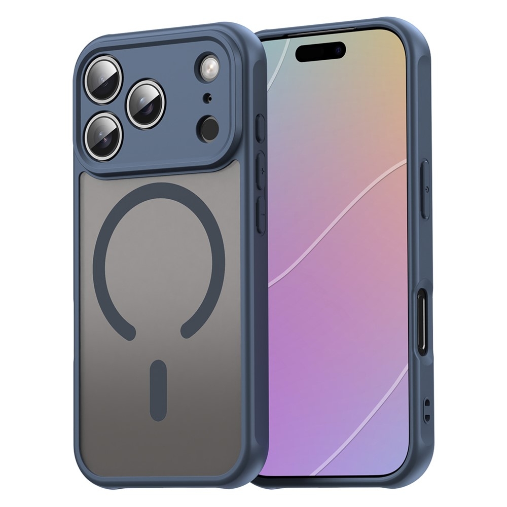 SKALO iPhone 17 Pro Matt Hybrid Skal - Blå