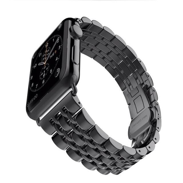 SKALO Metallarmband 5-länk Apple Watch Series 1-3 42mm