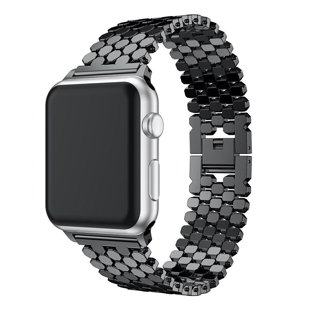 SKALO Fish Scale Metallarmband Apple Watch Series 1-3 38mm