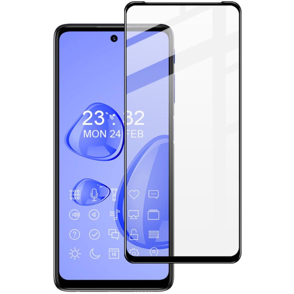 SKALO Moto G51 Heltäckande Skärmskydd Härdat Glas